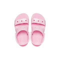 Sandália Crocs Classic Glitter Sandal - Infantil - Foto 5