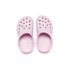 Sandália Crocs Crocband Clog Kids Ballerina - Infantil - Foto 4