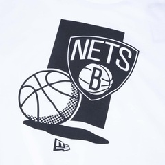 Camiseta New Era NBA Brooklyn Nets Plus Size - Masculina - Foto 3