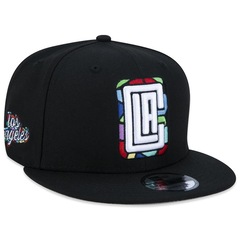 Boné Aba Reta New Era 9FIFTY NBA City Edition LA Clippers - Snapback - Adulto - Foto 3