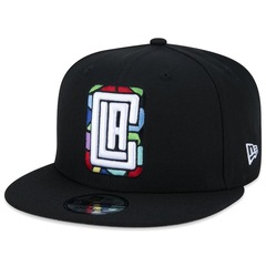Boné Aba Reta New Era 9FIFTY NBA City Edition LA Clippers - Snapback - Adulto - Foto 1