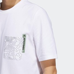 Camiseta adidas CITY Explorer com Bolso - Masculina - Foto 8