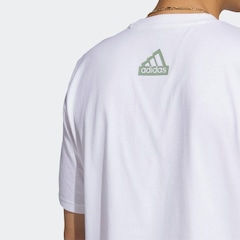 Camiseta adidas CITY Explorer com Bolso - Masculina - Foto 9