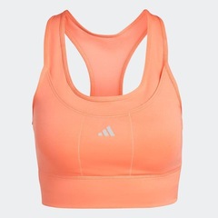 Top Fitness com Bojo adidas Médio Suporte Running Pocket - Feminino - Foto 5