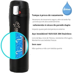 Garrafa Térmica Gold Sports Vibe - 500ml - Foto 3