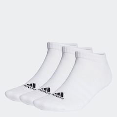 Kit de Meias Cano Baixo adidas Amortecidas com 3 Pares - Adulto - Foto 2