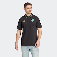 Camisa Polo da Jamaica JFF DNA adidas - Masculina - Foto 4