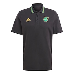 Camisa Polo da Jamaica JFF DNA adidas - Masculina - Foto 1