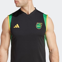 Camisa adidas Jamaica Tiro 23 sem Mangas - Masculina - Foto 7