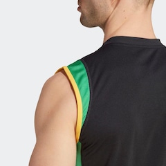 Camisa adidas Jamaica Tiro 23 sem Mangas - Masculina - Foto 8