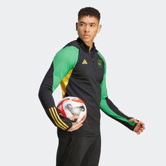 Camiseta adidas Manga Longa da Jamaica Tiro 23 Treino - Masculina - Foto 5