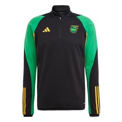 Camiseta adidas Manga Longa da Jamaica Tiro 23 Treino - Masculina - Foto 1
