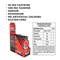 Vo2 Energy Gel X-Caffe ineIntegralmédica - Caixa com 10 Saches - Foto 2