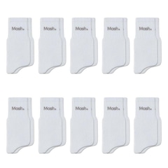 Kit de Meias Cano Curto Mash Esportiva com 10 Pares - Adulto - Foto 1
