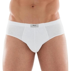 Cueca Slip Mash Algodão Lisa - Adulto - Foto 3