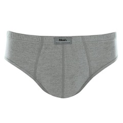 Cueca Slip Mash Lisa Algodão - Adulto - Foto 1