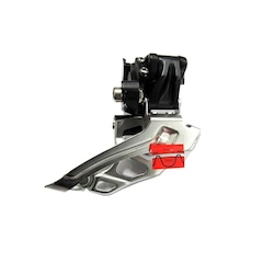 Câmbio Dianteiro Shimano Deore Fd-M616 38-44T - Foto 1
