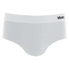 Cueca Slip Mash Risca de Giz Microfibra Elástico - Masculina - Foto 1