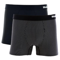 Kit Cuecas Boxer Mash Microfibra - 2 unidades - Adulto - Foto 1