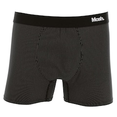 Cueca Boxer Mash Risca de Giz Microfibra Elástico - Adulto - Foto 1