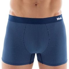Cueca Boxer Mash Risca de Giz Microfibra Elástico - Adulto - Foto 1