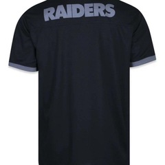 Camisa New Era NFL Las Vegas Raiders Jersey Core - Masculina - Foto 2