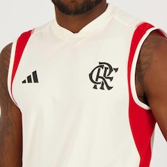 Camiseta Regata do Flamengo Treino Atleta 2023 adidas - Masculina - Foto 4