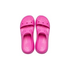 Chinelo Crocs Classic Crush Platform Sandal Juice - Feminino - Foto 5