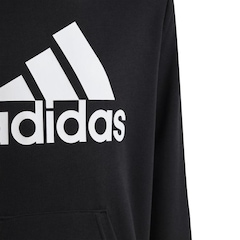 Blusão de Moletom adidas Big Logo Essentials - Infantil - Foto 3