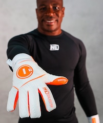 Luvas de Goleiro Semi Profissional N1 Cronos - Adulto - Foto 5