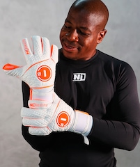 Luvas de Goleiro Semi Profissional N1 Cronos - Adulto - Foto 7