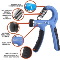 Hand Grip Gold Sports Power II com Regulagem de Tensão de 5 A 60 Kgs - Foto 2