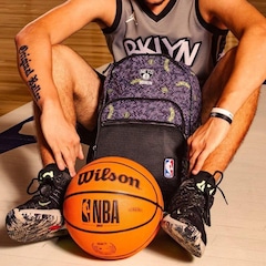 Mochila NBA Grande Brooklyn Nets Legend - 24,84 Litros - Foto 2