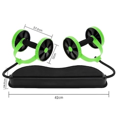 Roda Abdominal Gold Sports Revoflex Extreme com Elástico - Foto 1