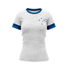 Camisa do Cruzeiro 22 Feminina Braziline Building - Foto 1