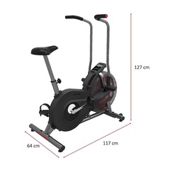 Air Bike Schwinn AD2 AirDyne Residencial Painel LCD Completo - Foto 4