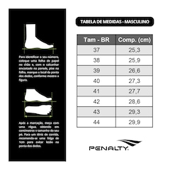 Chuteira de Campo Penalty S11 Locker XXI - Adulto - Foto 6