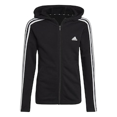 Jaqueta de Moletom com Capuz adidas Essentials 3-Stripes - Infantil - Foto 1