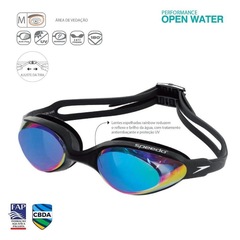 Óculos de Natação Speedo Hydrovision MR - Adulto - Foto 2