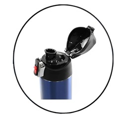Garrafa EcoEsportiva II Gold Sports Dupla Camada - 500 ml - Foto 2