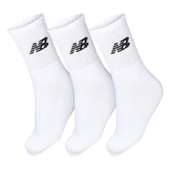 Kit Meias New Balance Lifestyle Basic Com 3 Pares - 39 A 42 - Masculina - Foto 2