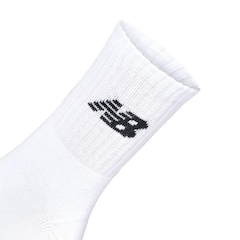 Kit Meias New Balance Lifestyle Basic Com 3 Pares - 39 A 42 - Masculina - Foto 1