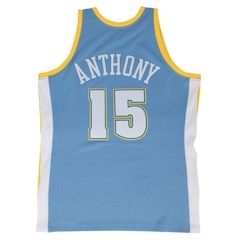 Camiseta Regata Mitchell & Ness NBA Swingman Jersey Road Denver Nuggets Carmelo Anthony - Masculina - Foto 2