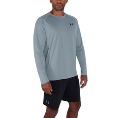 Camiseta Manga Longa Under Armour Tech 2.0 LS - Masculina - Foto 2
