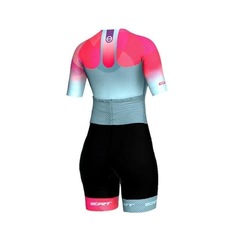 Macaquinho de Ciclismo ERT New Elite Forro Gel Agate - Feminino - Foto 2