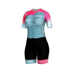Macaquinho de Ciclismo ERT New Elite Forro Gel Agate - Feminino - Foto 1