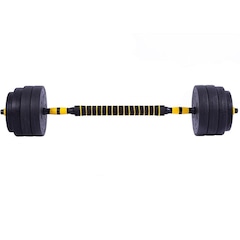 Kit de Musculação Yangfit Halteres -16 Anilhas - 3 Barras Peso Academia - 30kg - Foto 7
