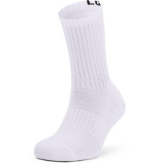 Kit Meias Under Armour Core Cotton Cano Alto - 3 Pares - Unissex - Foto 2