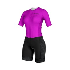Macaquinho de Ciclismo ERT New Elite Tech Gel - Feminino - Foto 1