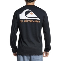 Camiseta Quiksilver Omni Logo Manga Longa - Masculina - Foto 2
